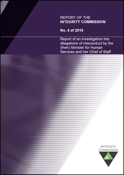 Cover of report 4 of 2018