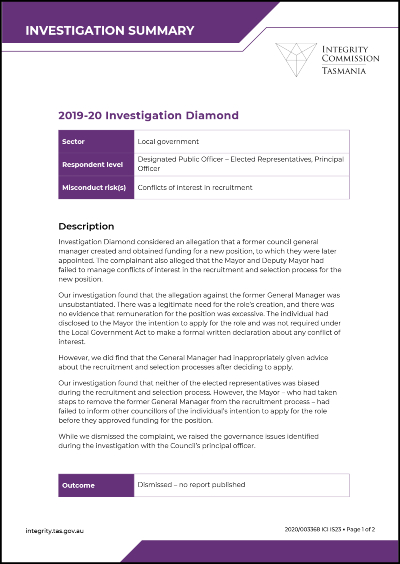 Cover of Investigation Diamond