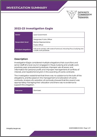 Eagle cover