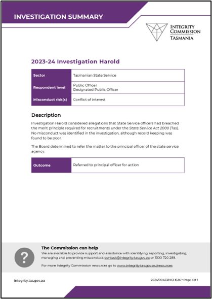 Cover image of Investigation Harold